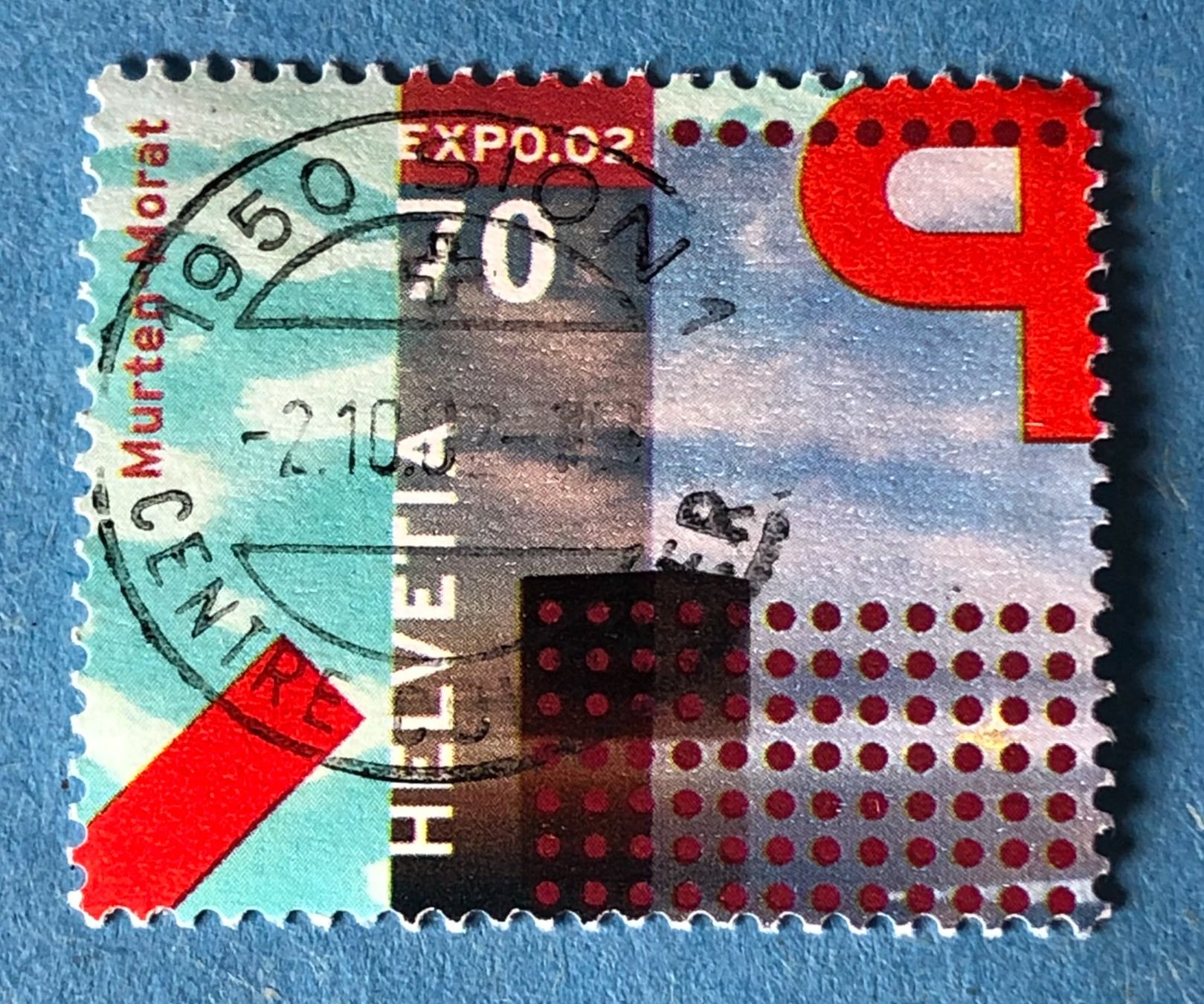 Tutti i francobolli: Nr.1042 GESTEMPELT Arteplage Murten 2002    – Usato da Aarau venduto da Billa007