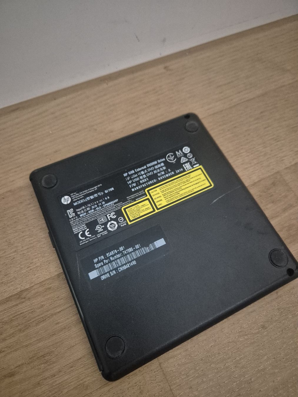 CDs: Externe DVD-Brenner HP USB Modell. – Neu (gemäss Beschreibung) aus Maladers von jan_cj2z 1