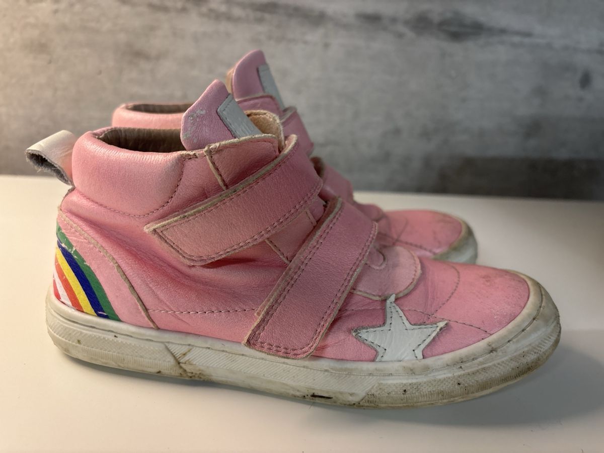 Bisgaard Scarpe per ragazze: Bisgaard Schuhe Leder Rosa Regenbogen Gr. 33 – Usato da St. Gallen venduto da heartbug