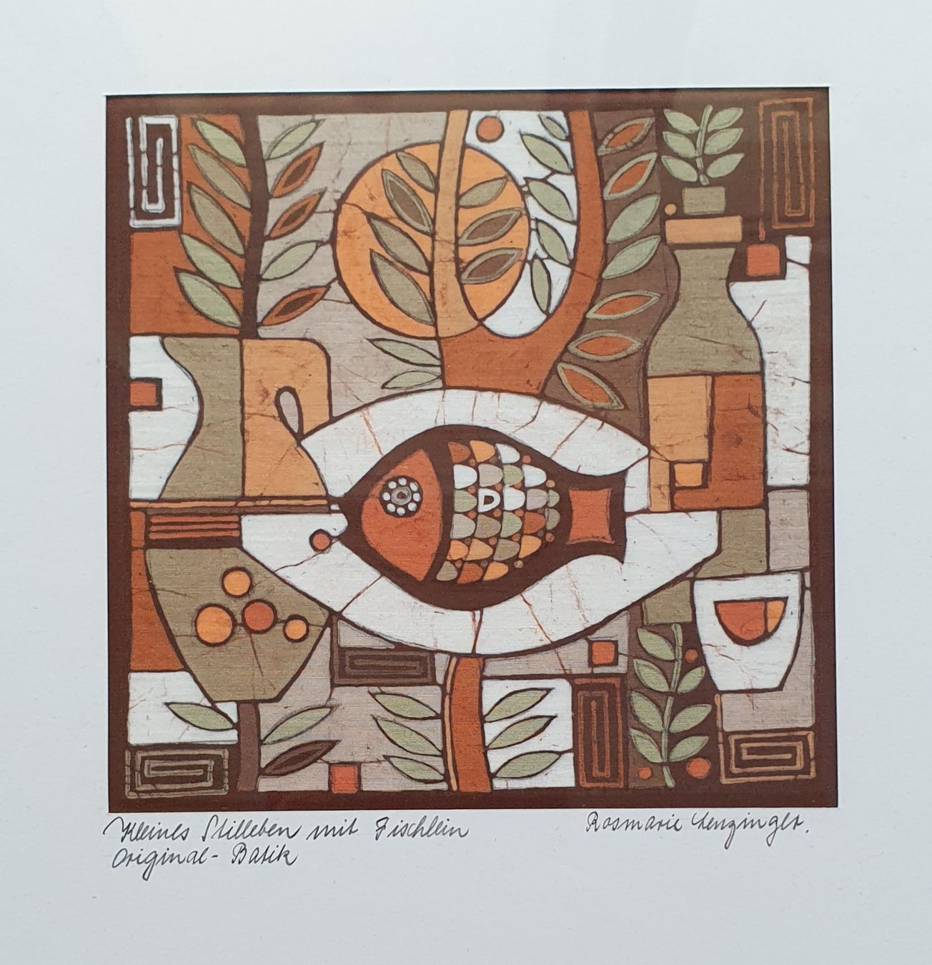 Foto & Immagini: 2 Bilder Batik, Rosemarie Lenzinger – Usato da Kreuzlingen venduto da Rschweiz1 2