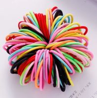 Élastiques à cheveux. 100 pièces. Multicolore