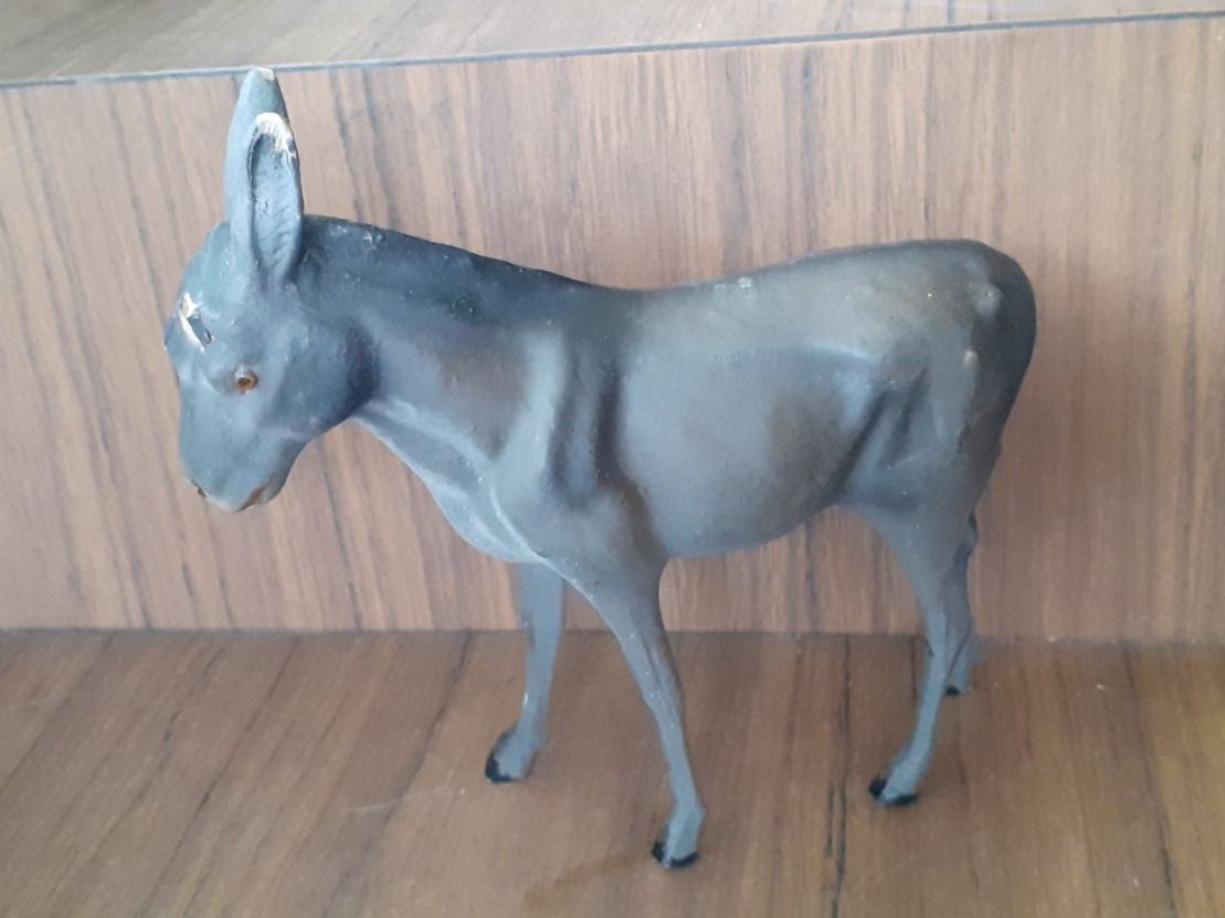 Figuren: Antike Krippenfigur grosser Esel – Gebraucht aus Mörschwil von wunderkiste44 7