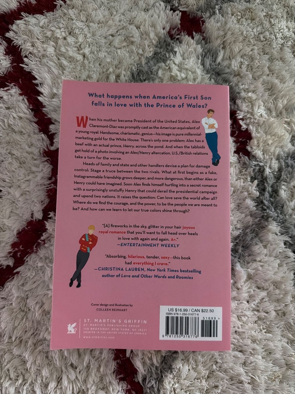 Libri: Red, White and Royal Blue Buch, ungebraucht – Nuovo (secondo la descrizione) da Weiach venduto da nou_t2x8 1