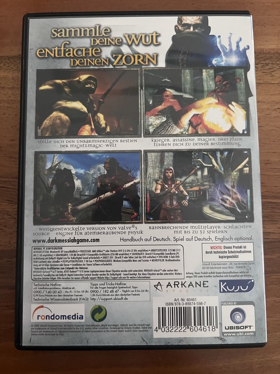 Giochi: Dark Messiah of Might and Magic – Usato da Fällanden venduto da raf-wpf 1