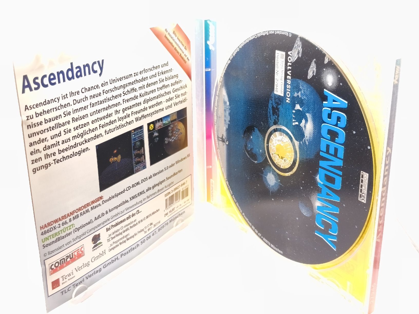 Spiele: Ascendancy CD-ROM jeu PC boîte et manuel  – Gebraucht aus Conthey von Th3gr4yf0x 1