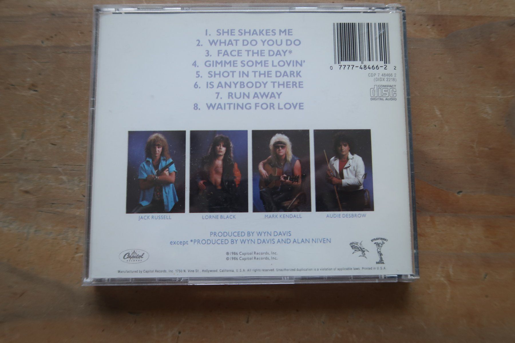 CD: GREAT WHITE - SHOT IN THE DARK - CD – Usato da Basel venduto da Patiscat 1