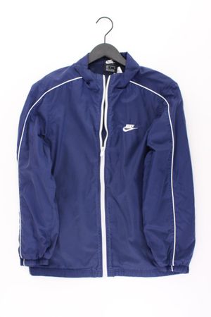 Nike Sportjacke Gr. M blau aus Polyester