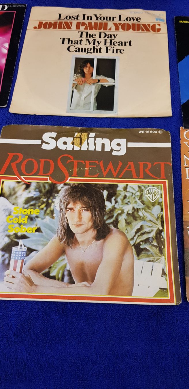 Dischi in vinile: Schallplatten Single Sammlung: Billy Joel, Rod Stewart etc – Usato da Oberwil b. Zug venduto da Gto469 2