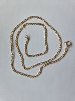 Gelbgold Kette , 18K Es wiegt 10,86 Gramm.