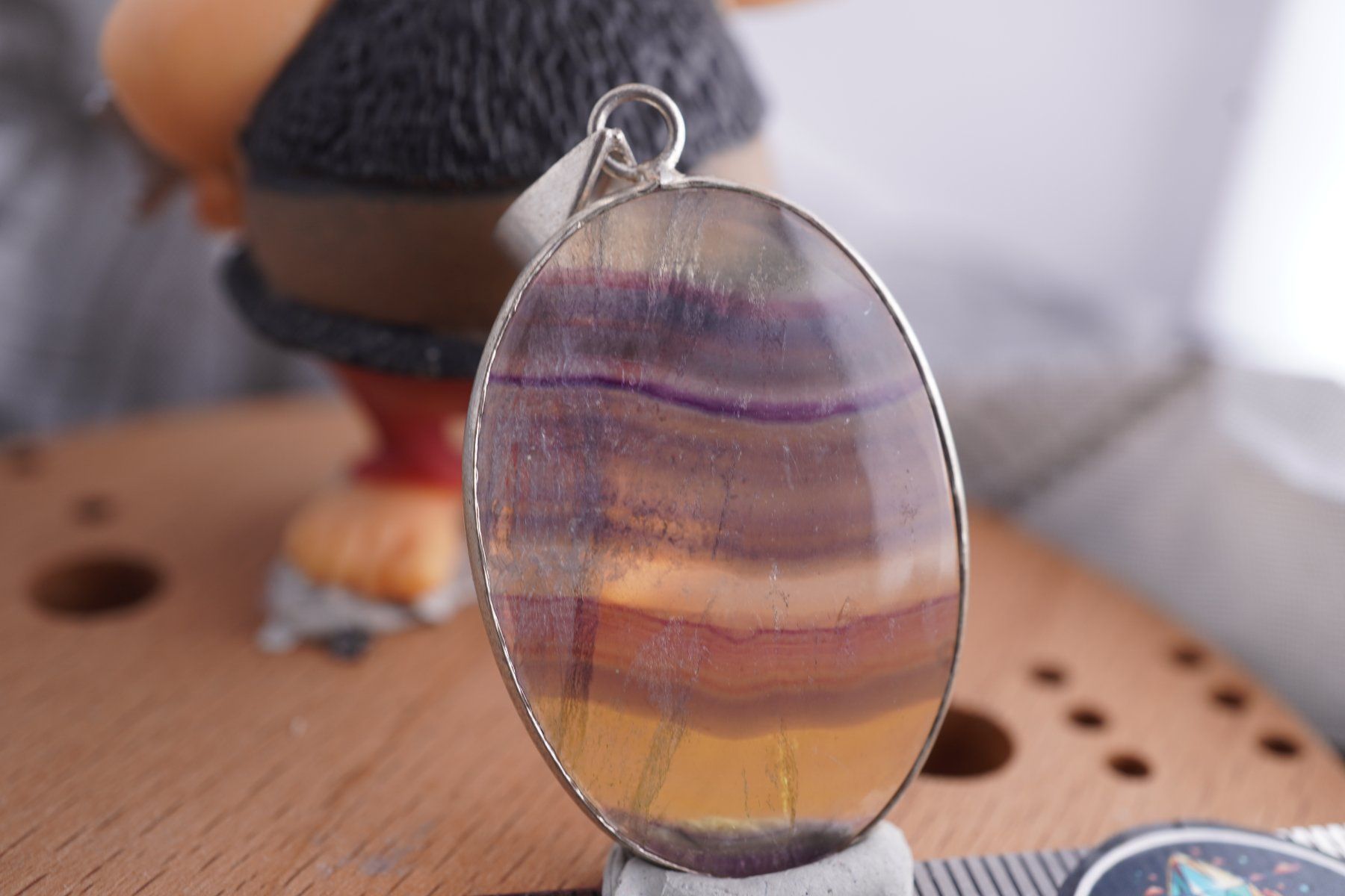 Pendentifs: Fluorite   Regenbogen       Anhänger  Räumung – Neuf avec emballage d'origine à Eschenbach SG par topstone