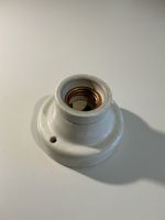 Keramik Lampenfassung weiss gebraucht