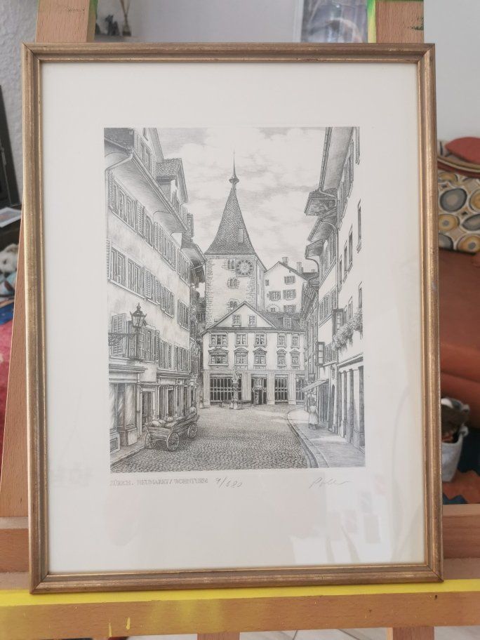 Grafiken & Lithographien: 2 Kunstdrucke signiert/nummeriert von Marlis Pollmeier – Gebraucht aus Dänikon ZH von Beldiwuffi