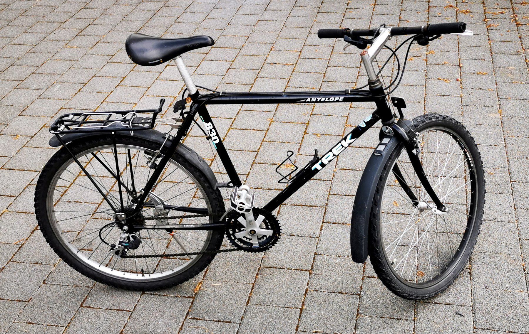 Trek Velos: Trek 830 Antelope Velo Schwarz – Gebraucht aus Wohlen AG von Sreichmuth