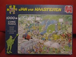 Puzzle Jan van Haasteren, das Filmset
