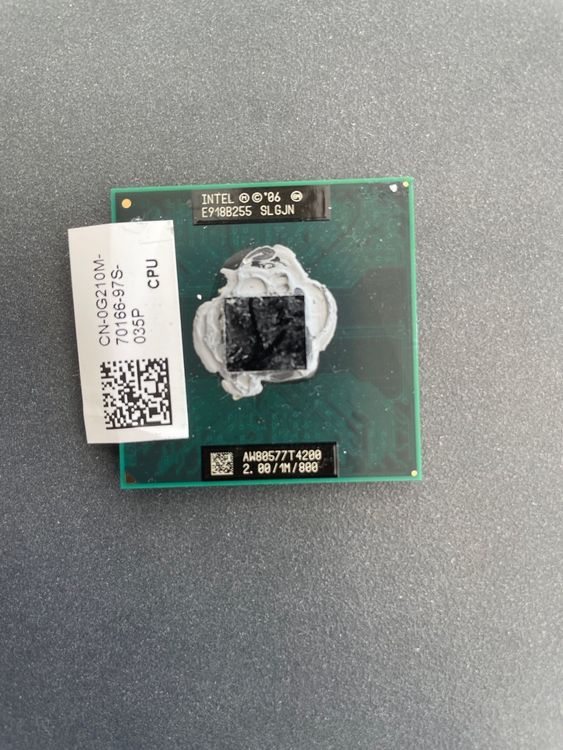 Intel® Pentium® Processor T4200 1M Cache, 2.00 GHz, 800 MHz (Gebraucht ...