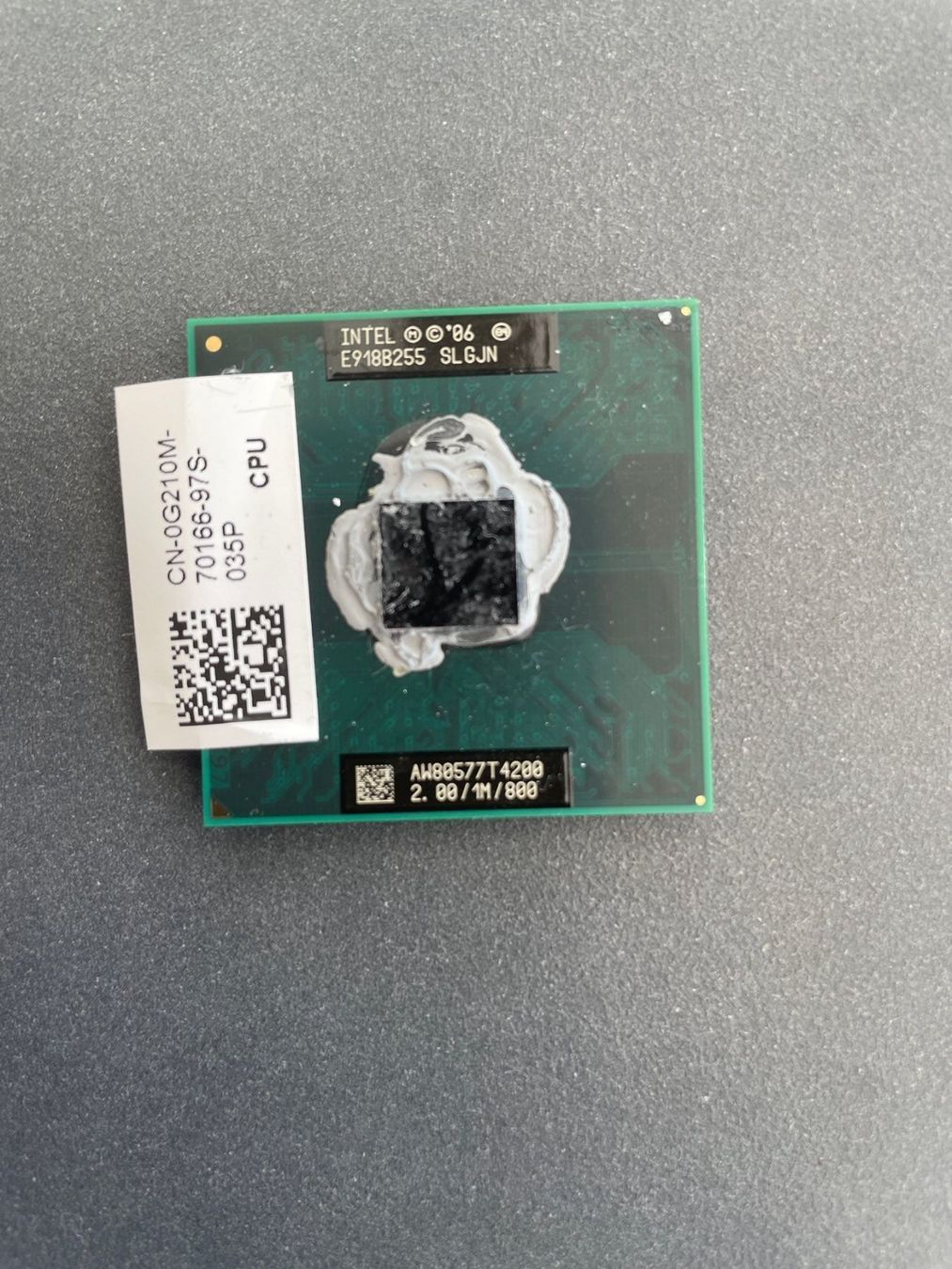 Intel® Pentium® Processor T4200 1M Cache, 2.00 GHz, 800 MHz (Gebraucht ...