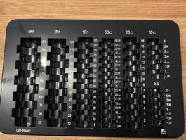 Münzsortierer CH-Basic Kunststoff schwarz neuwertig