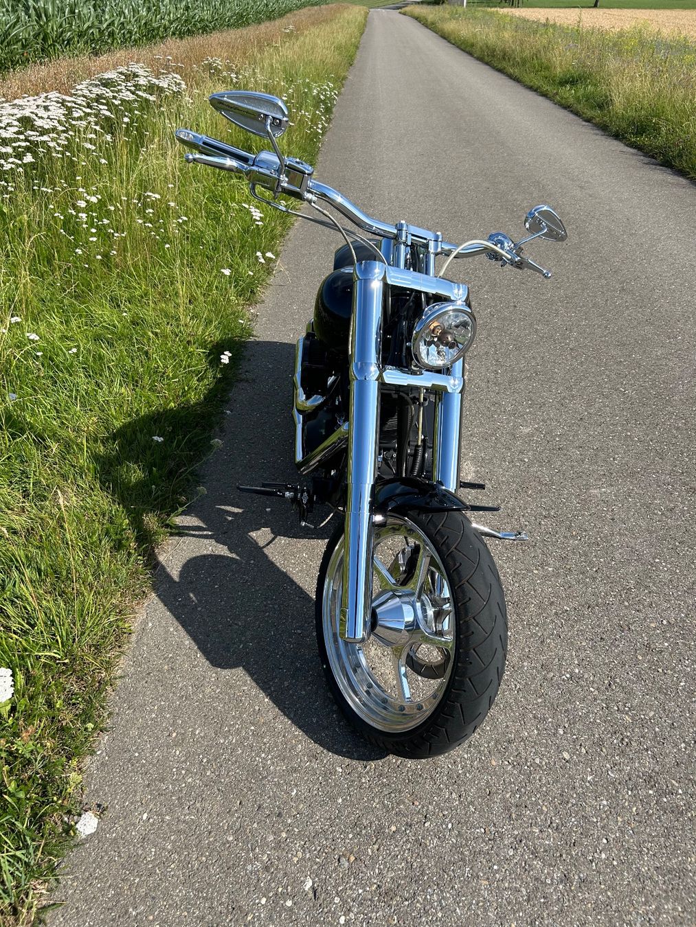 Harley-Davidson Chopper: Harley-Davidson, Bündnerbike – Usato da Felben-Wellhausen venduto da neubi 3