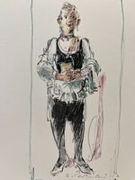 HANNES PORTMANN LITHOGRAPHIE SIGNIERT