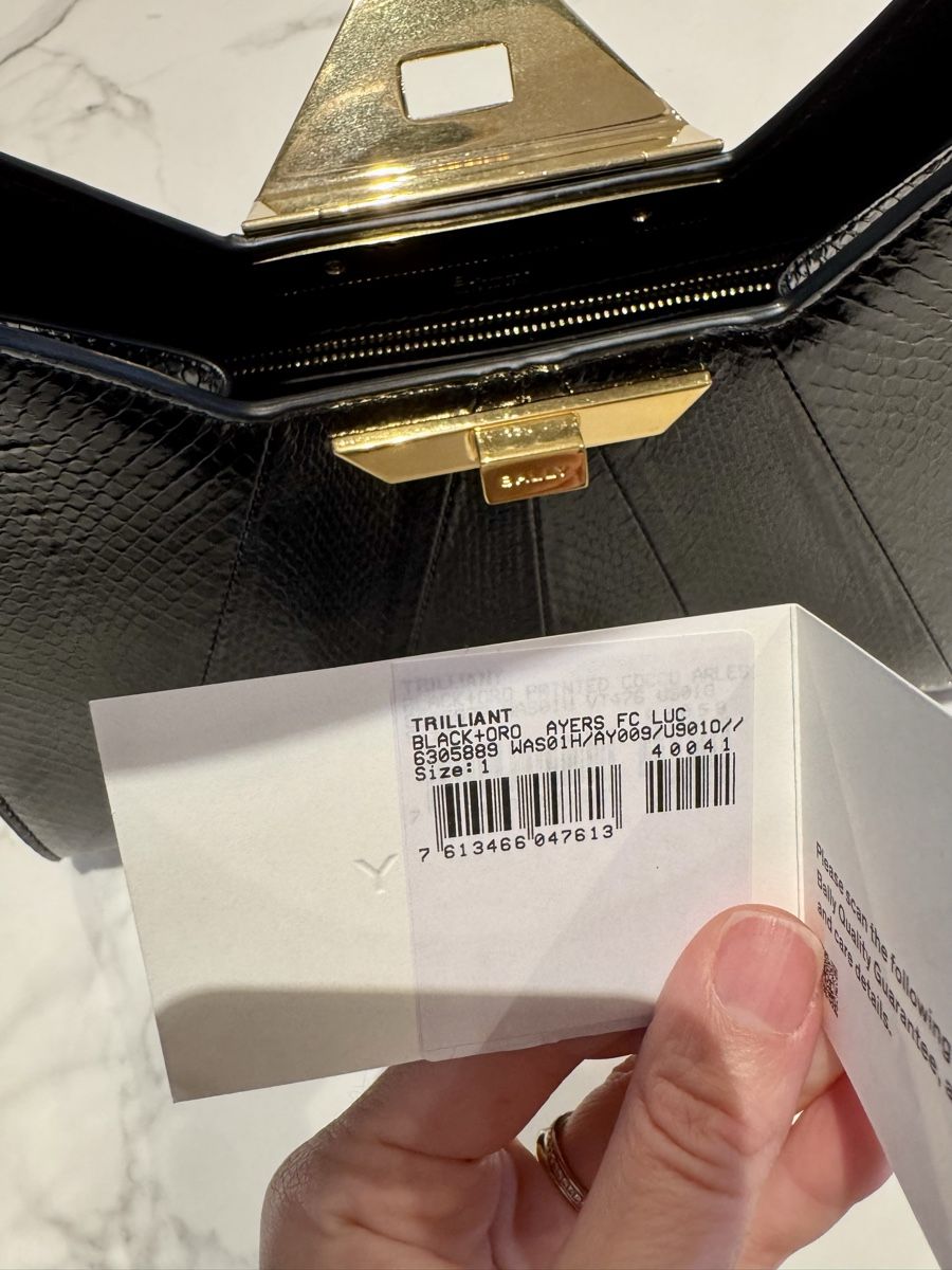 Bally Borse da donna: Borsa Bally modello Trilliant nuova! – Nuovo (secondo la descrizione) da Lugano venduto da tiz_f9l5 3
