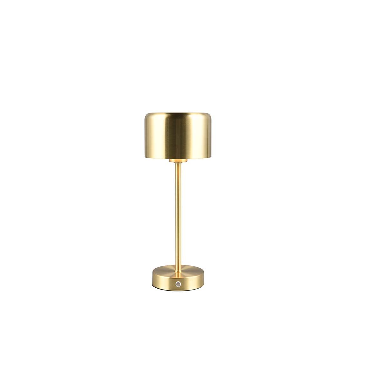 Lampade: Tischleuchte, Messing, Akku, 30 cm Höhe – Nuovo (secondo la descrizione) da Kreuzlingen venduto da Smart-Light 7