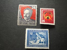 DDR 1951 Nr. 293-295  * (5532)