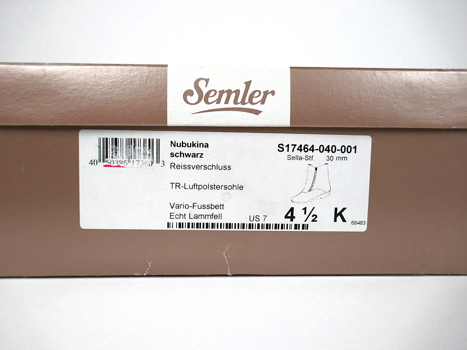 Scarpe da donna: Damen Semler Lammfellstiefel Gr. US 7 / 38 – Usato da Urtenen-Schönbühl venduto da Restwert_Schoenbuehl 9