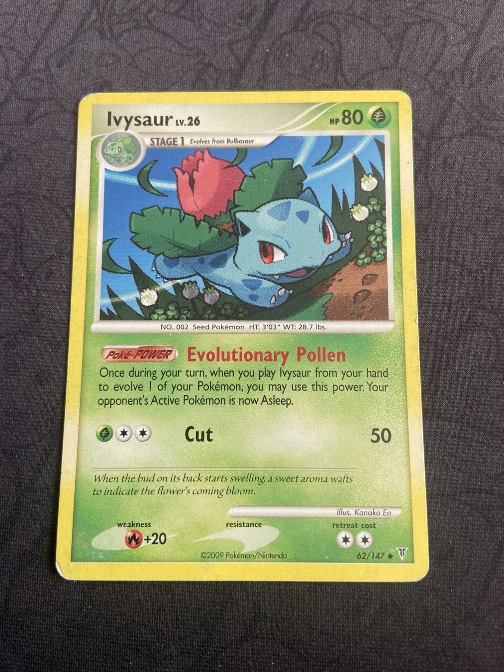 Karten: Ivysaur 62/147 Ultimative Sieger – Gebraucht aus Reinach BL von Seibi11