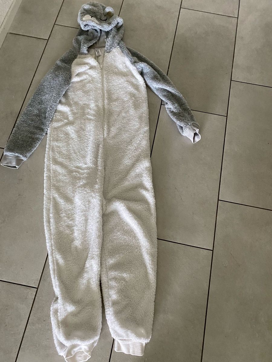 Pigiama & Simili: Kinder Pyjama Panda Bär weiss Gr.158 – Usato da Baar venduto da Vili7 3