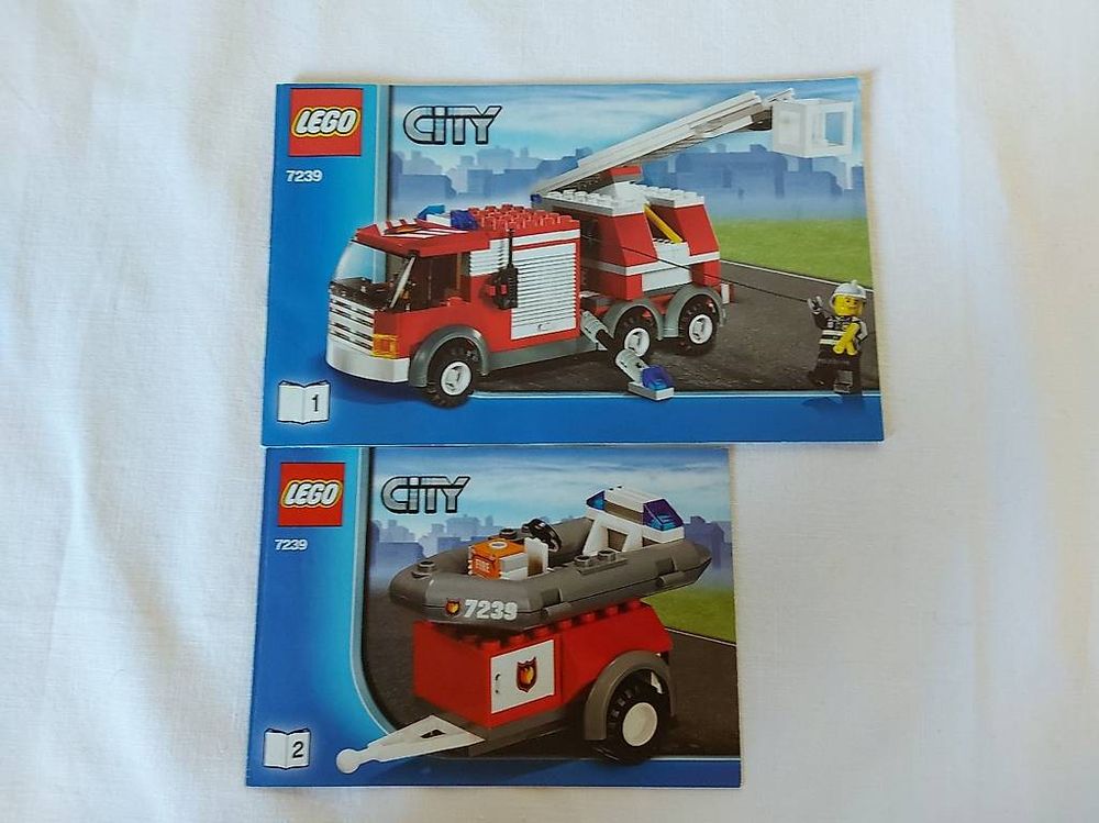 Lego Giocattoli: LEGO City Feuerwehr 7239 Feuerwehrlöschzug – Usato da Kirchlindach venduto da jackyma 2