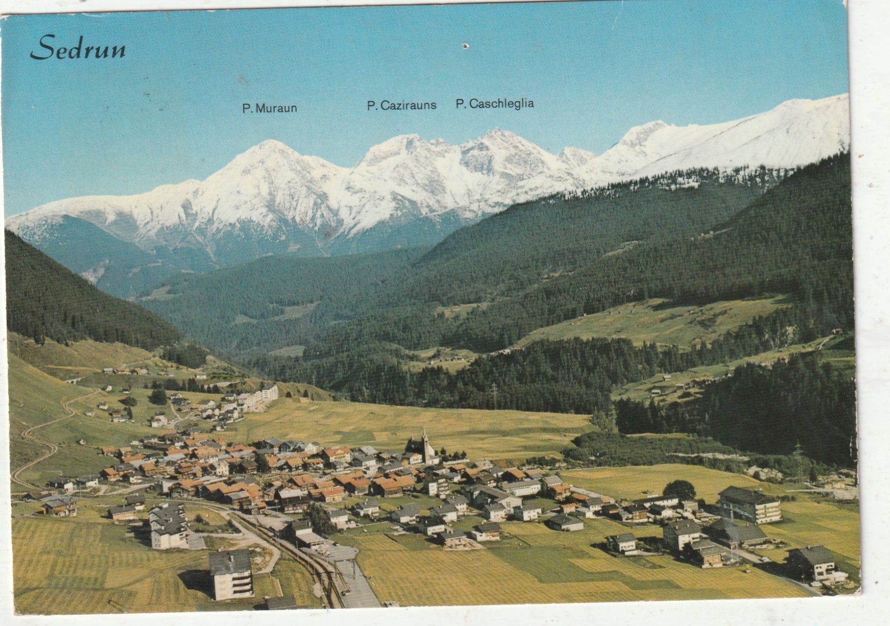 Ansichtskarten: Sedrun – Gebraucht aus Lumbrein von made02