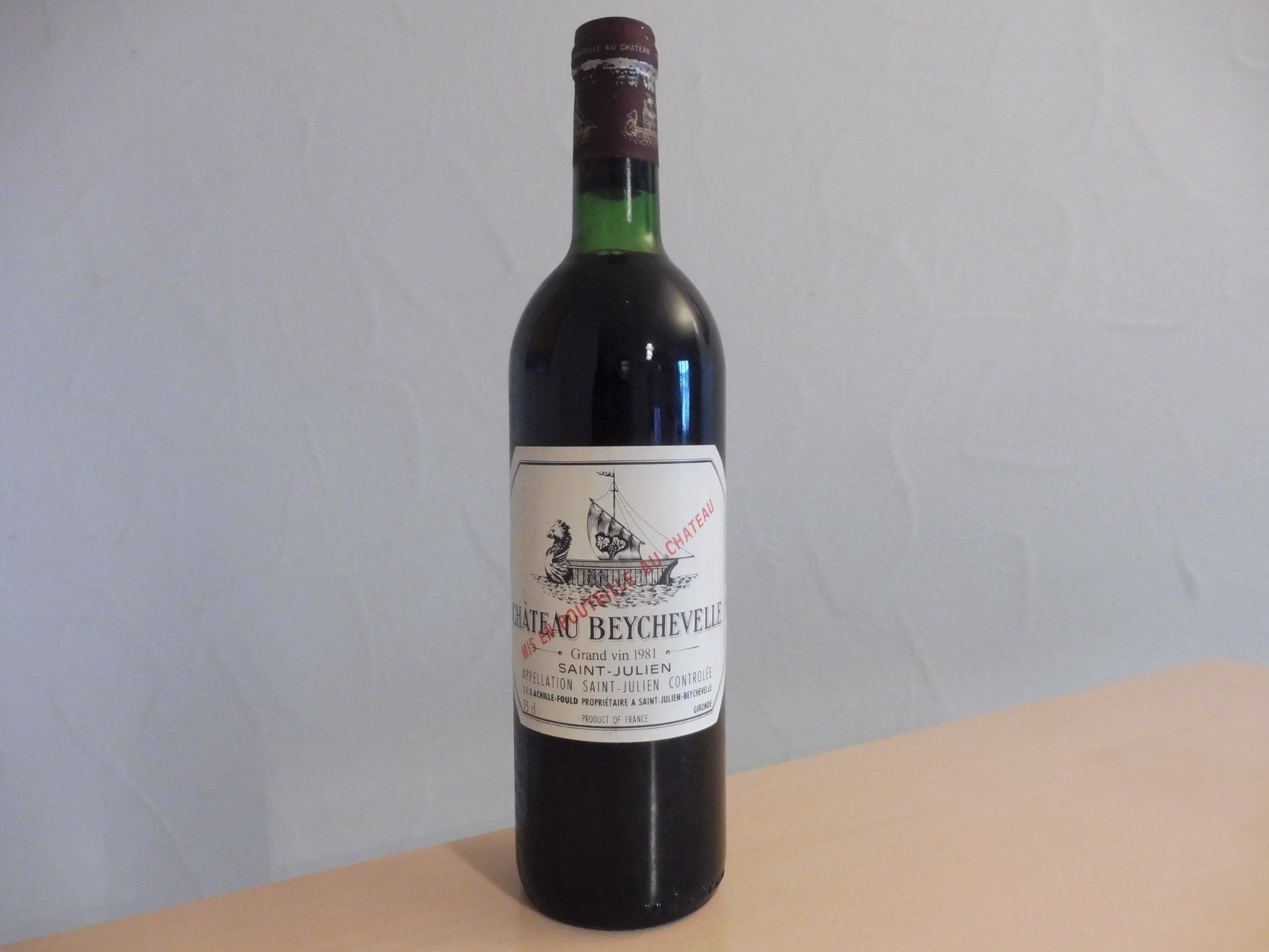 Vino: 1 Fl. Chateau BEYCHEVELLE 1981 GCC – Nuovo (secondo la descrizione) da Oftringen venduto da varan62