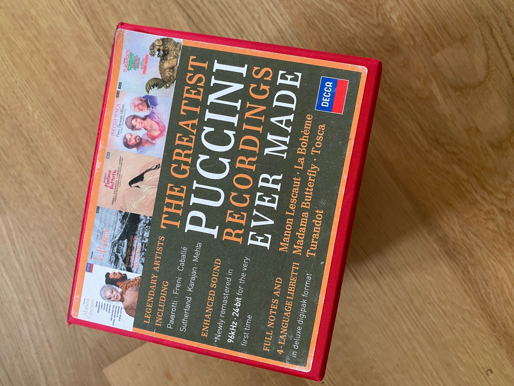 CDs: Greatest Puccini Recordings Ever Made - opera CD Box – Gebraucht aus Thalwil von