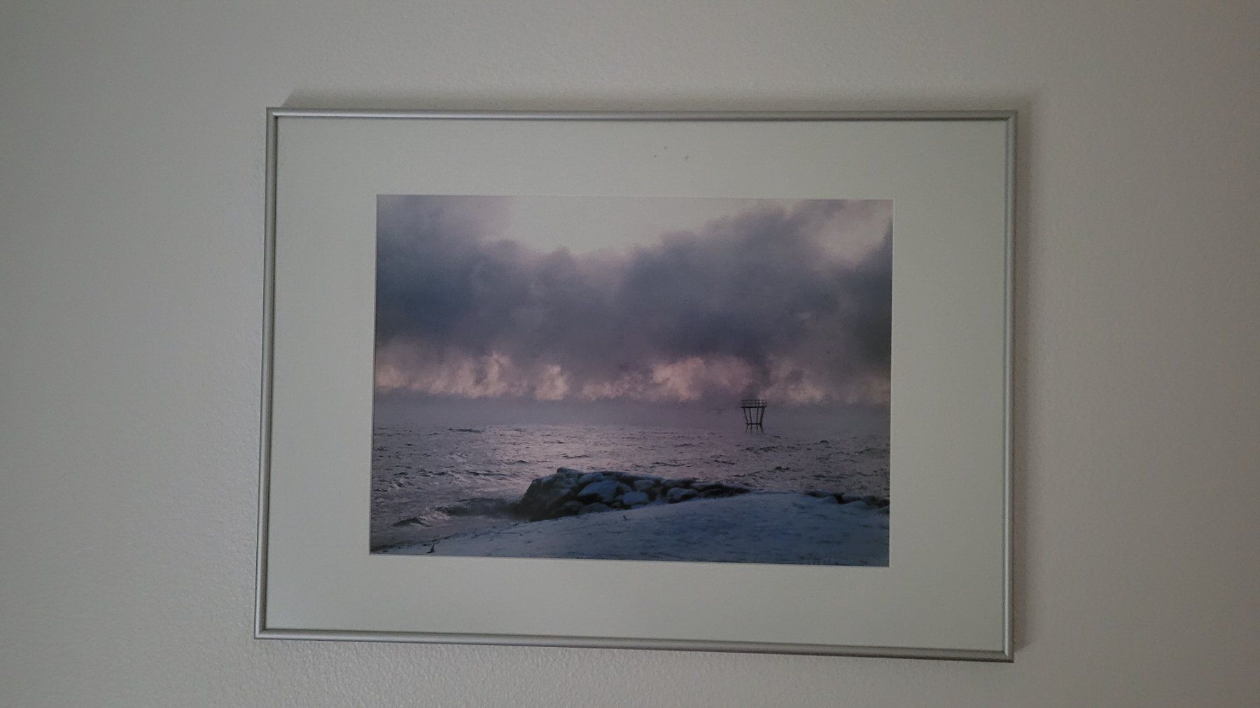 Poster & Bilder: Colombier  -  Plongeoir de la plage – Gebraucht aus Auvernier von Perchette1