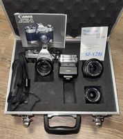 Canon AE-1 Analogkamera Set mit Objektiven & Zubehör