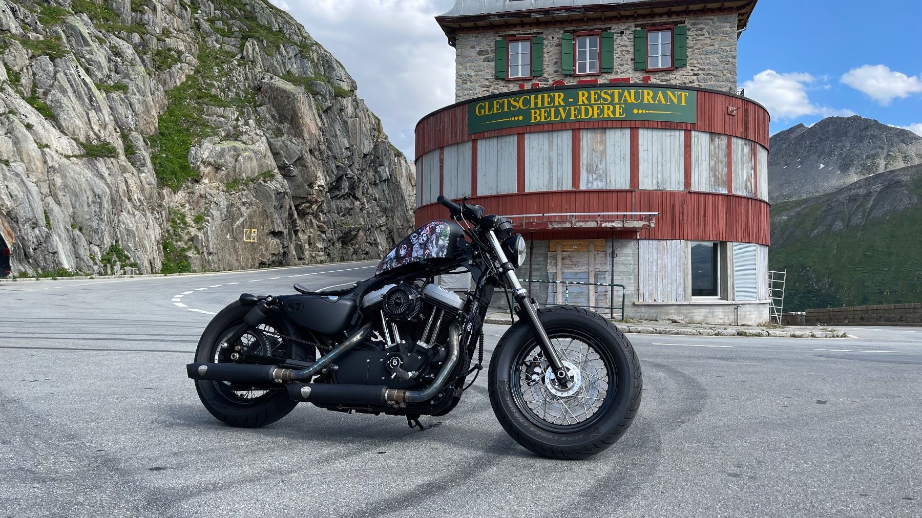 Harley-Davidson Chopper: Harley Davidson 48 Sportster custom – Usato da Bern venduto da eb87 1