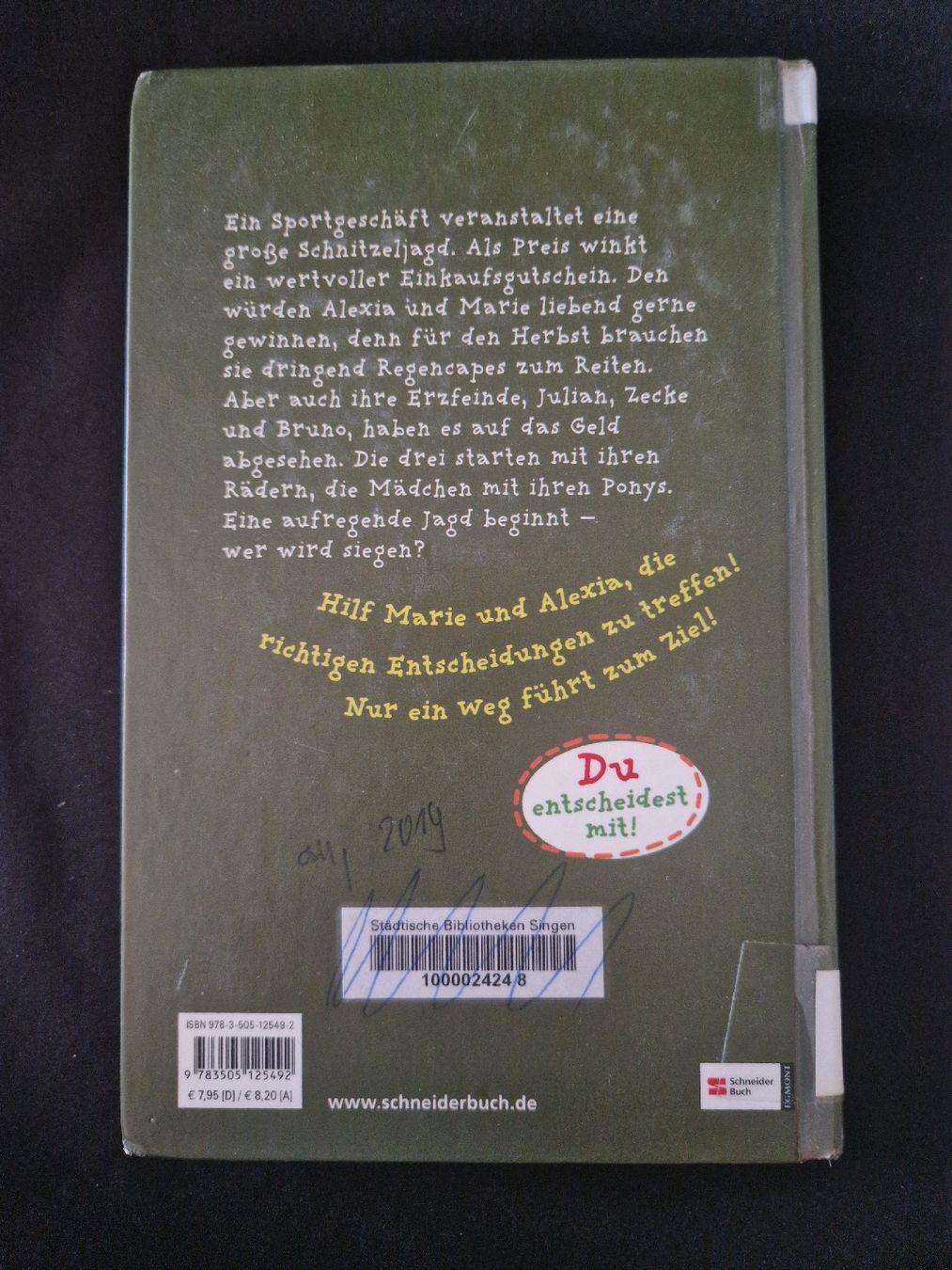 Bücher: Das Ponyrätsel – Neu (gemäss Beschreibung) aus Schmidrüti von triggi 4