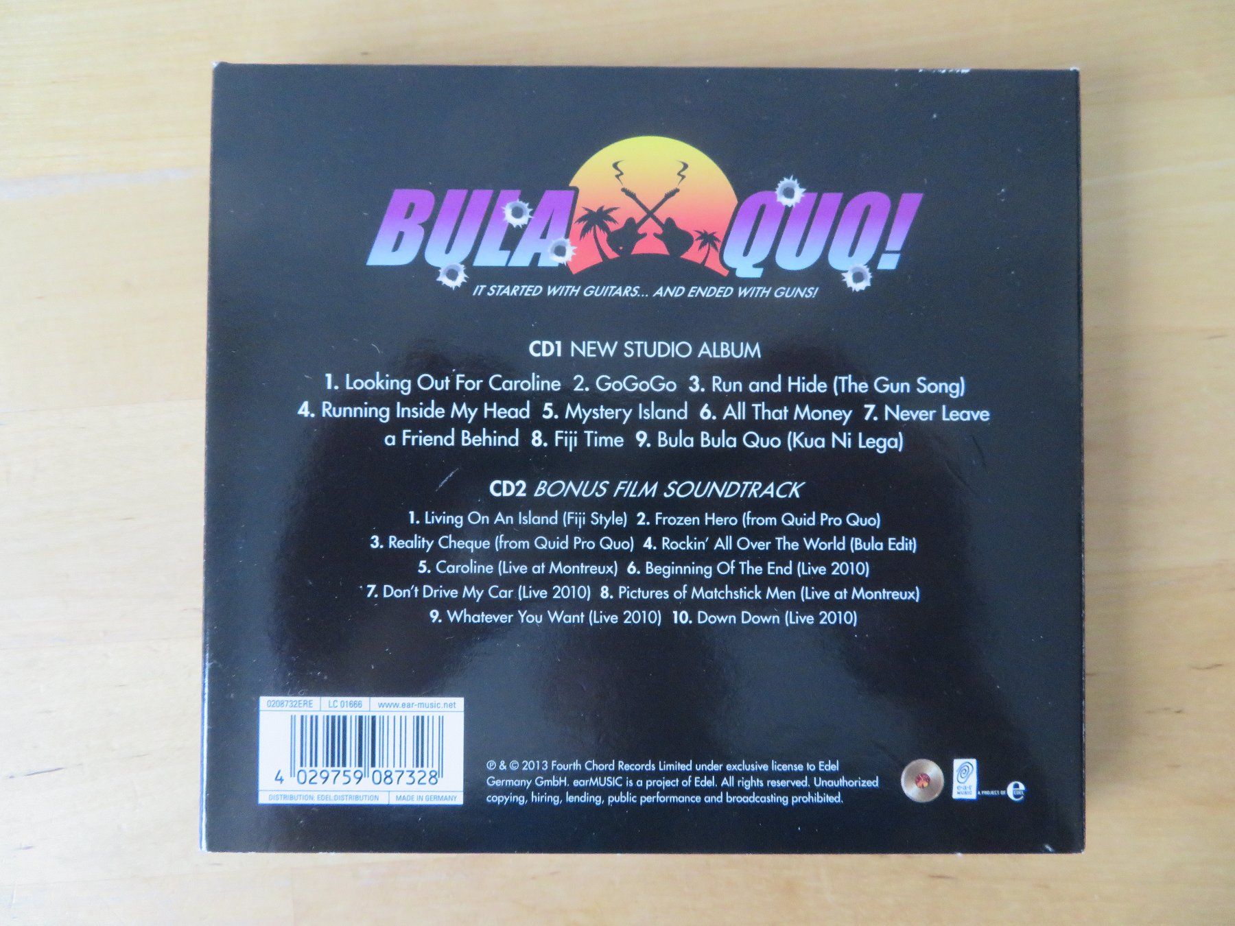 CD: STATUS QUO "Bula Quo!" 2 CD – Usato da zürich venduto da Goldimmund 3