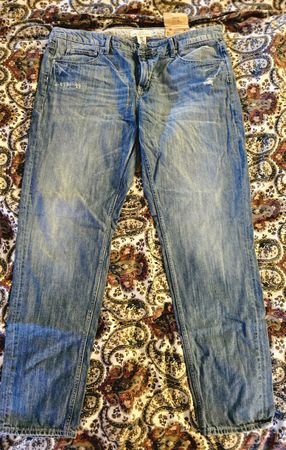 H&M L.O.G.G. Boyfriend Jeans, Grösse 34, Top Zustand!