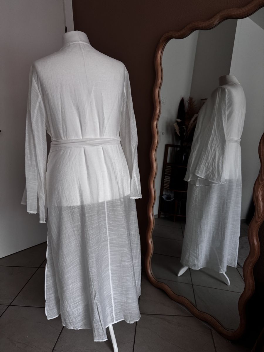 H&M Vestiti: Sommerlicher Überziehmantel oder Wickelkleid, XL – Nuovo (secondo la descrizione) da Muttenz venduto da einfach-schoen 3