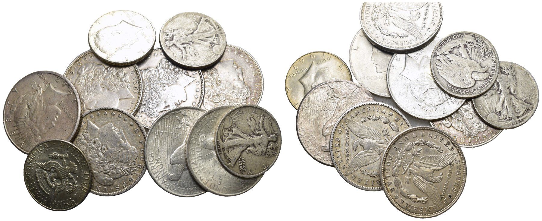 Tutti le monete: USA Dollar Lot – Usato da Bern venduto da numismatictops