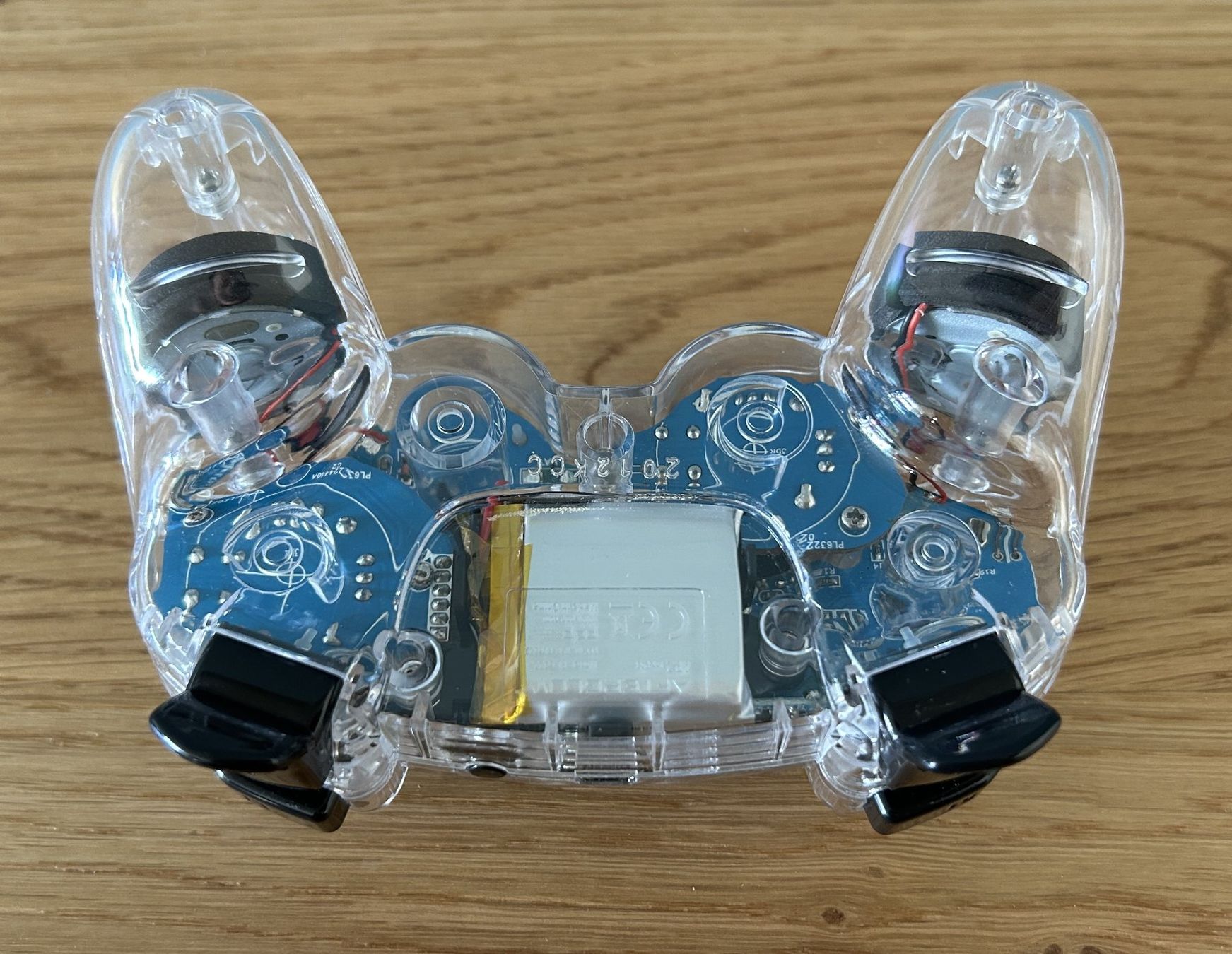Controller: PS3 Wireless Controller Clear Design + Dongle – Gebraucht aus Liebefeld von Eaglewings5 1