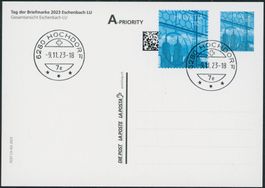 2023  Tag Briefmarke - Eschenbach - Combo Karte - ET Stempel