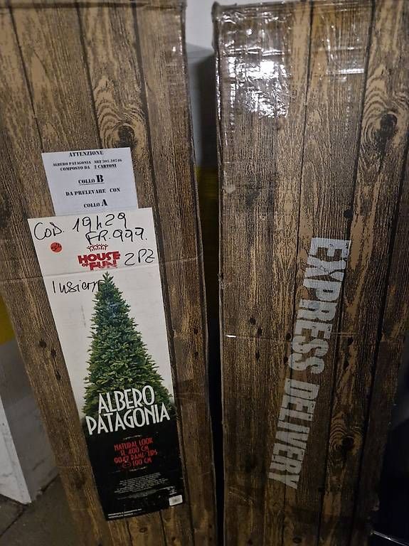 Toutes les décorations: Albero di natale  – Neuf avec emballage d'origine à Pregassona par carloVIII 2