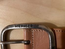 Tommy Hilfiger Gürtel, Leder geflochten, 83 cm lang