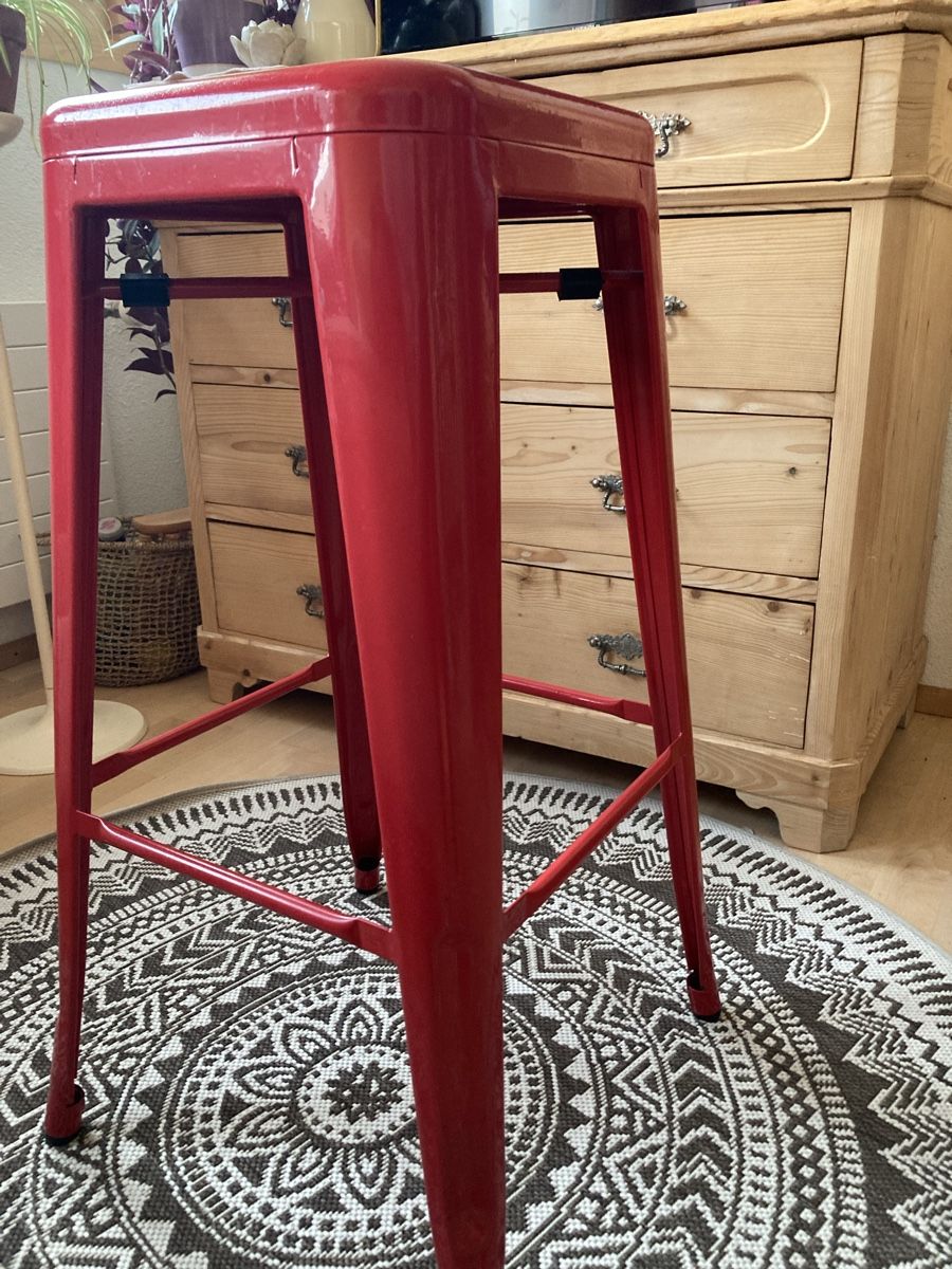 Tabourets: 2 Barhocker rot – D'occasion à Ebnat-Kappel par regulalu 2