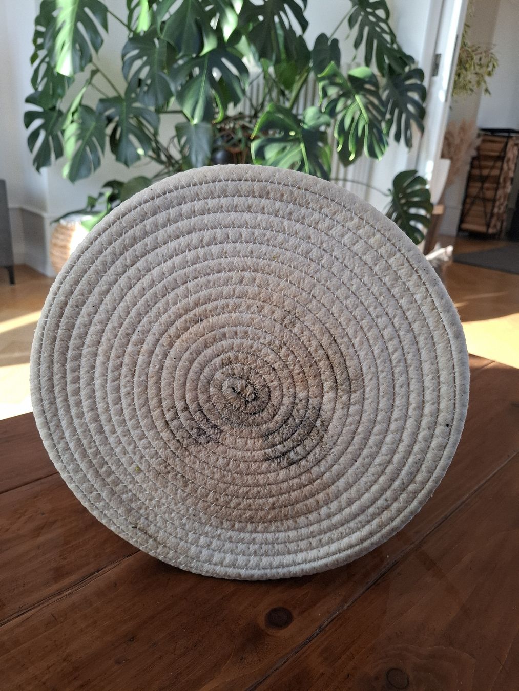 Vasi per fiori: Panier (cache-pot) en corde bicolore 27 cm – Usato da Neuchâtel venduto da FloKo88 4