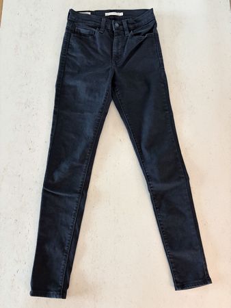 Levi's 720 High Rise Super Skinny Grösse 27 schwarz