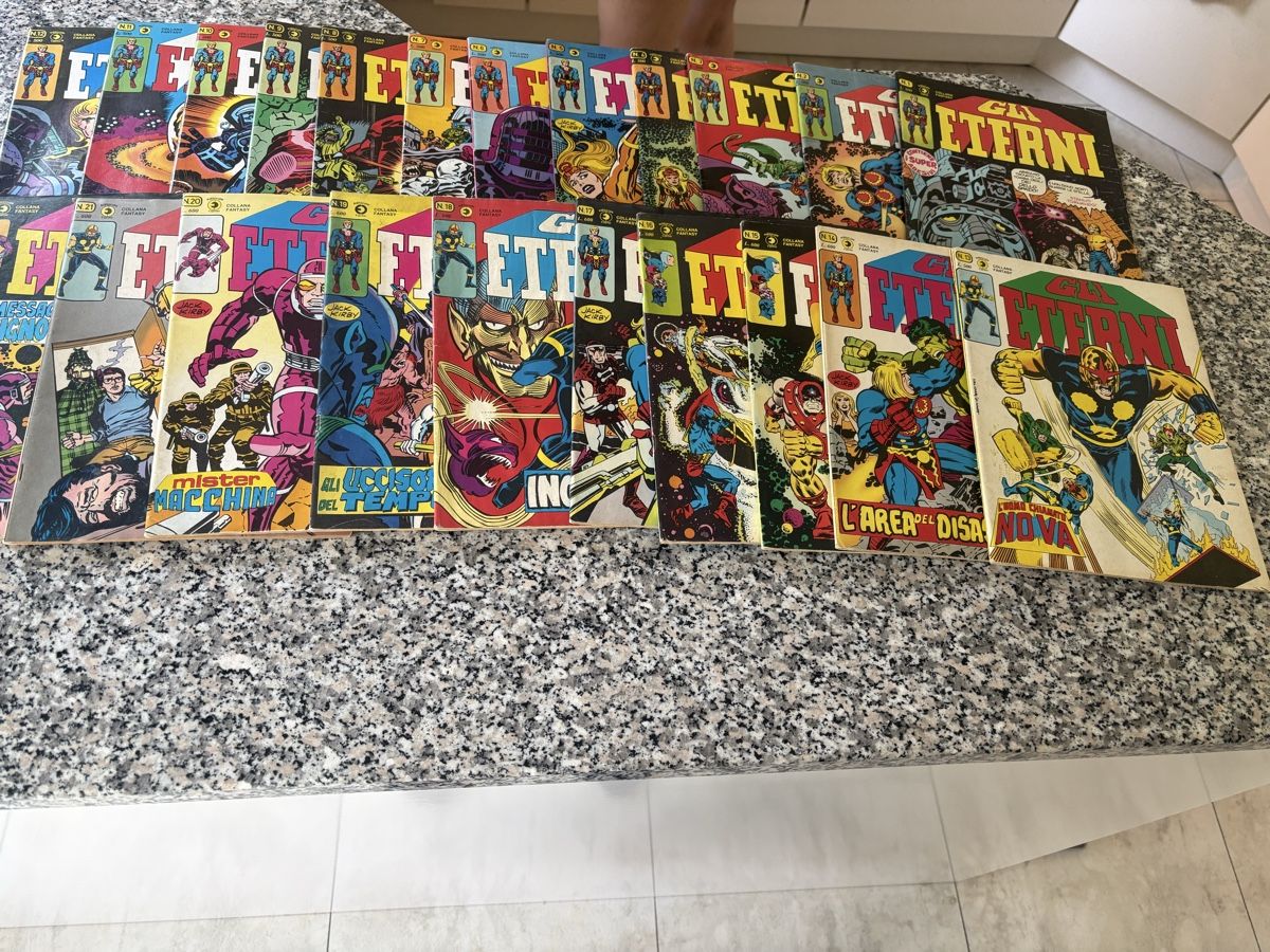 Fumetti: Marvel Gli Eterni Completa 1-25 – Usato da Wangen b. Dübendorf venduto da Antiz1210