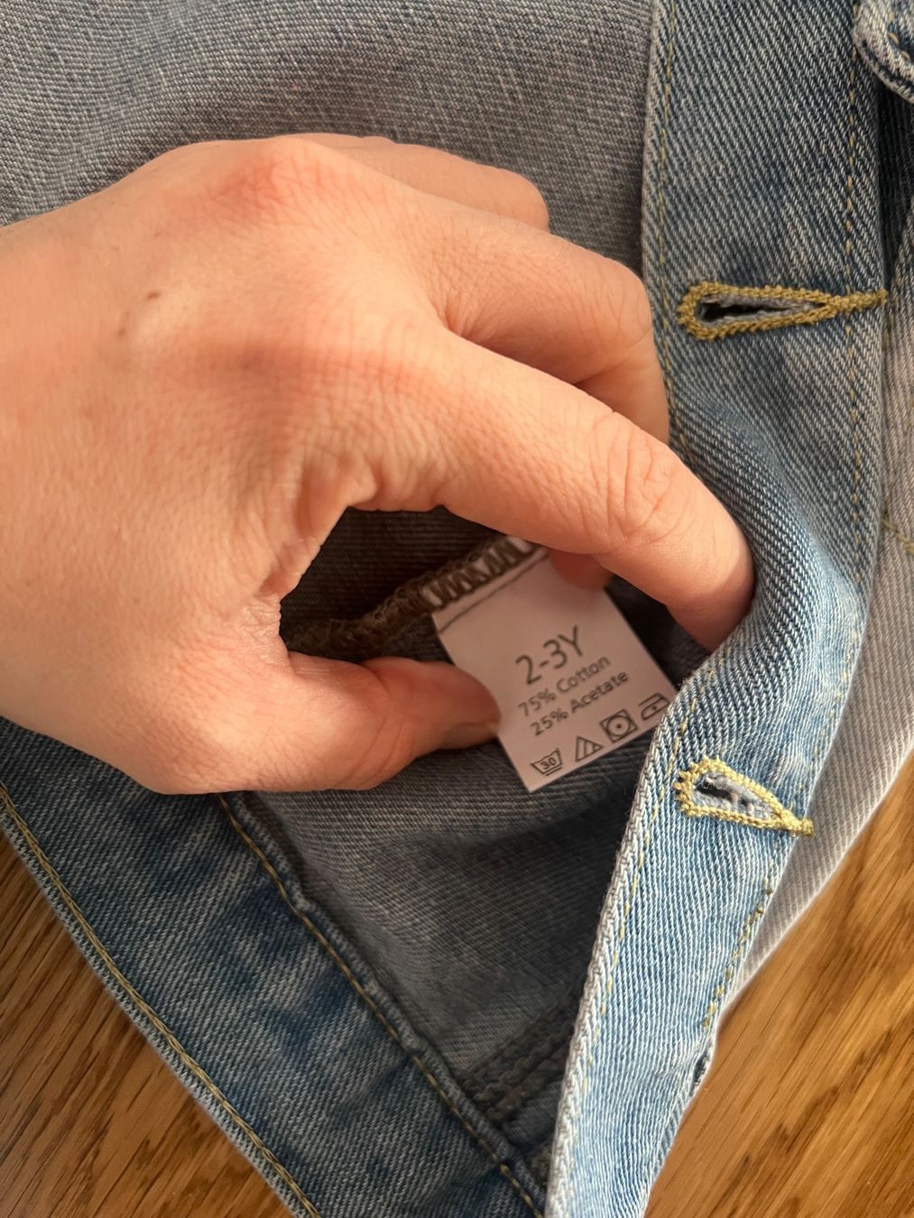Shein Giacche & Cappotti: Jeansjacke "Mamas Mini" Gr. 86 – Usato da Breitenbach venduto da Saskia.Betschart 2